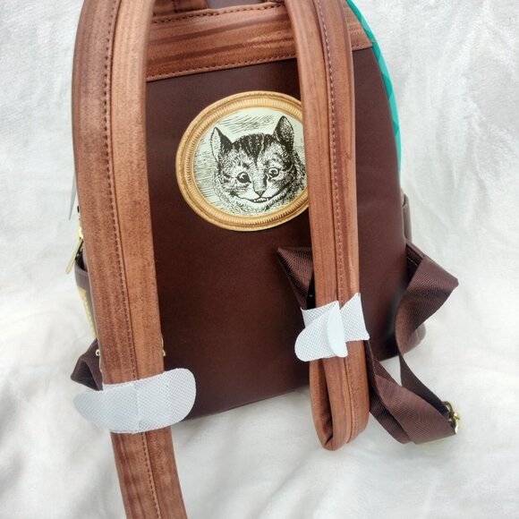 NWT Loungefly Disney Alice in wonderland classic mini back pack - Picture 2 of 12